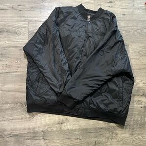 New Era Seattle Seahawks Black Varsity Bomber Jacket